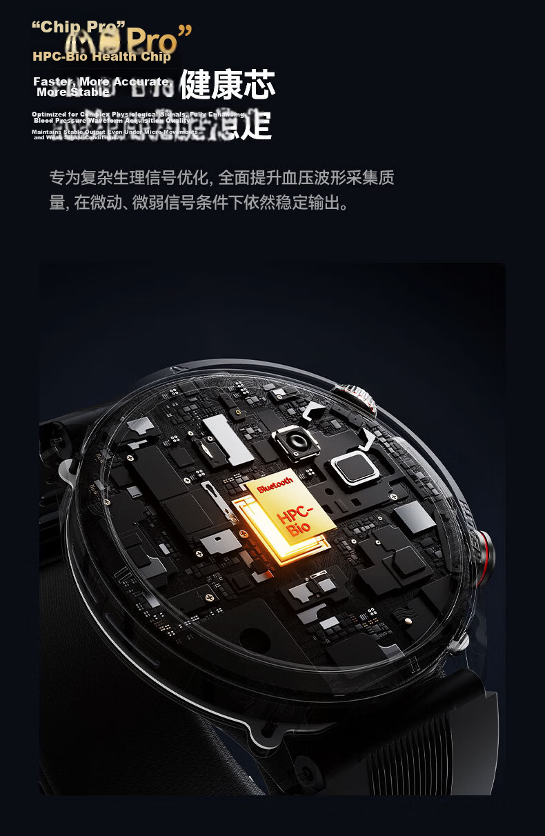 Dido Smartwatch for Blood Pressure and Blood Sugar Monitoring, Heart Rate, Blood Oxygen, Sleep Tracking, Health Risk Analysis for Men, Women, and Elderly 5