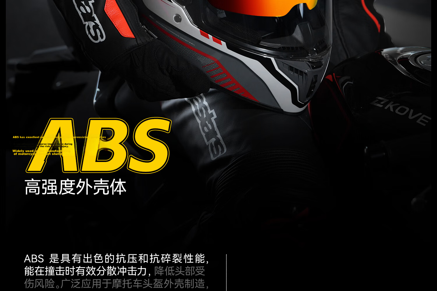 TWOBEE 3C Certified Motorcycle Riding Full-Face Helmet Flash White [Quick-Release Tail Wing] L 5