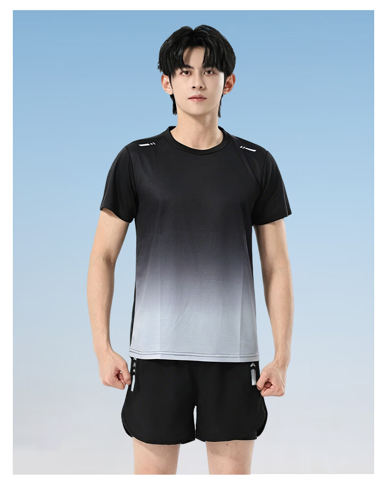 VICTORIATOURIST Women's Sports Set: Quick-Dry Running Shirt, Basketball And Badminton Outfit, Summer Sports Shorts, T-Shirt, Yoga And Fitness Wear 19