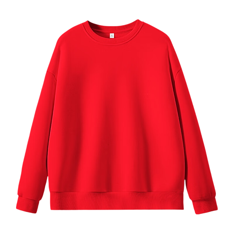 Baleno Red Fleece-Lined Warm Plus Size Long Sleeve Women's Sweatshirt 2026 Year of the Horse New Year Inner Wear Top for Women