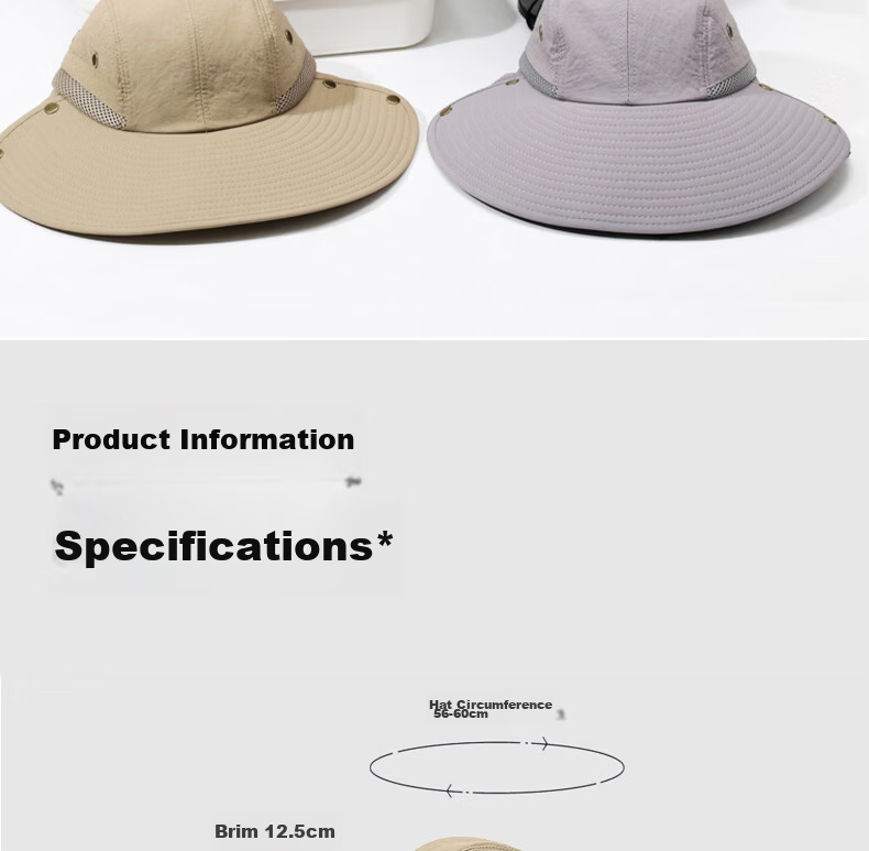 RED DRAGONFLY Women's Summer Outdoor Sun Protection Breathable Cooling Sun Hat Bucket Hat Fishing Hat for Men 18