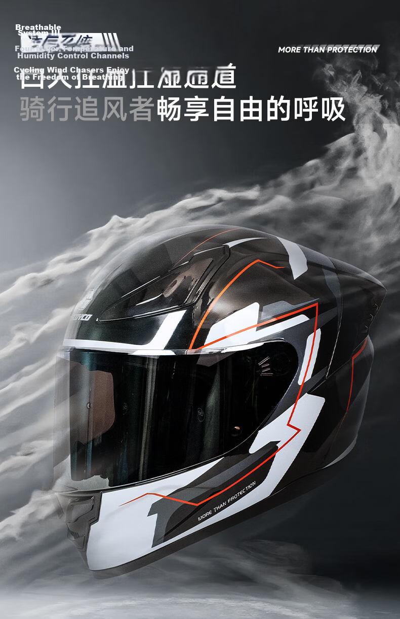 SCOYCO Motorcycle Helmet 3C Certified Summer Full Face Helmet Lightweight Breathable Sun Protection Safety Gear for Electric Bikes 7