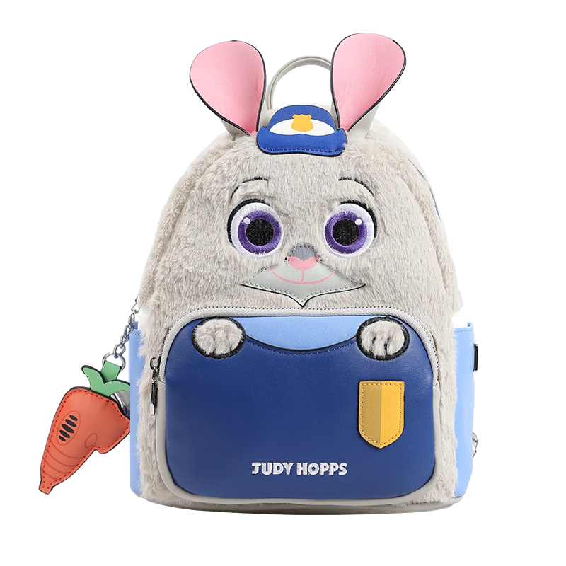 Disney Kids Backpack Cute Boys Girls 3D Judy Zootopia School Bag Gift Box Birthday Present