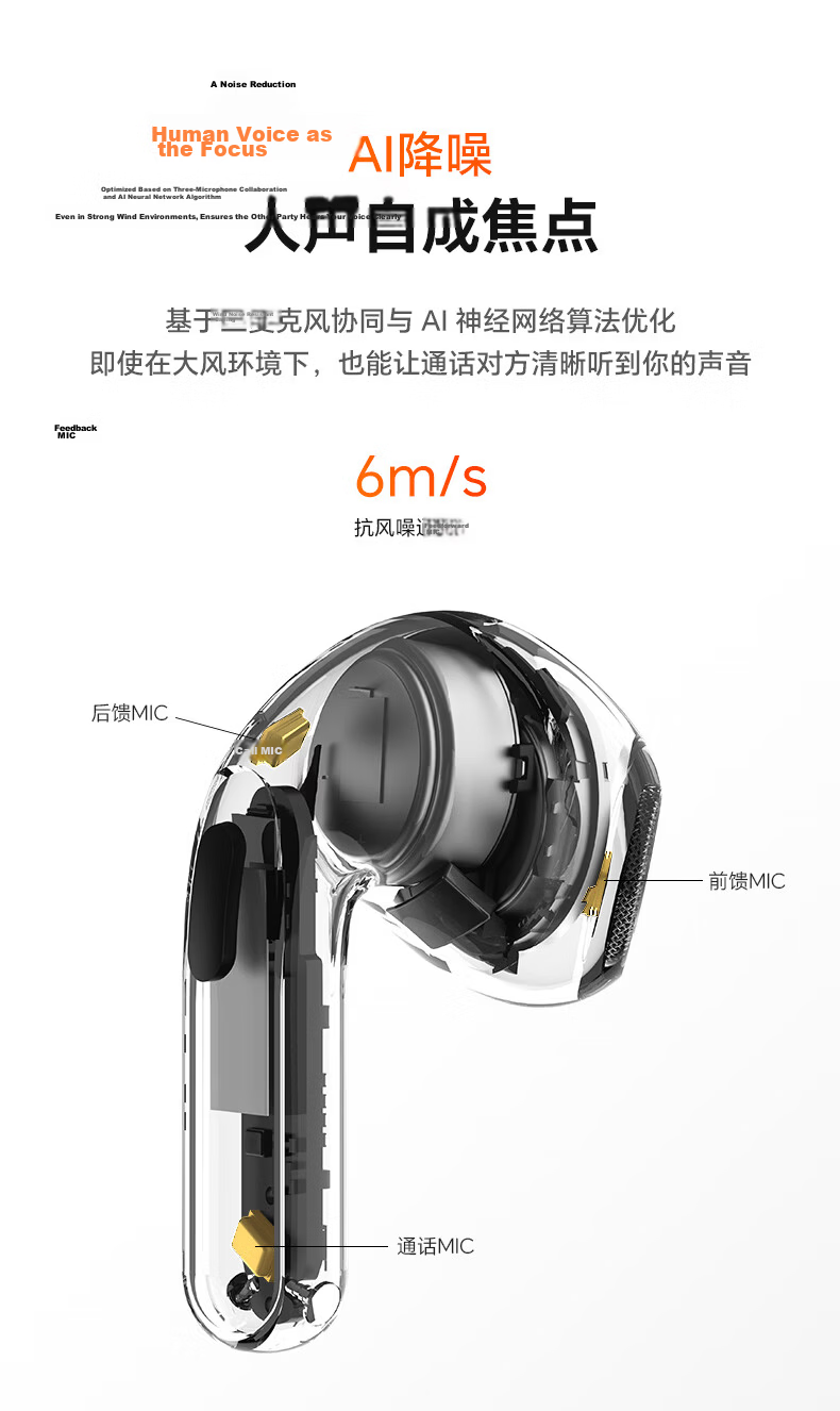 HONOR Earbuds 5e Active Noise Cancelling Bluetooth Earphones Phantom Night Black 13