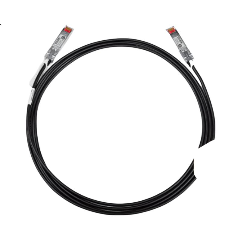 TP-LINK 1m 10Gbps SFP+ Cable with Built-in 10Gbps Optical Modules for Switch SFP+ Ports TL-TC532-1