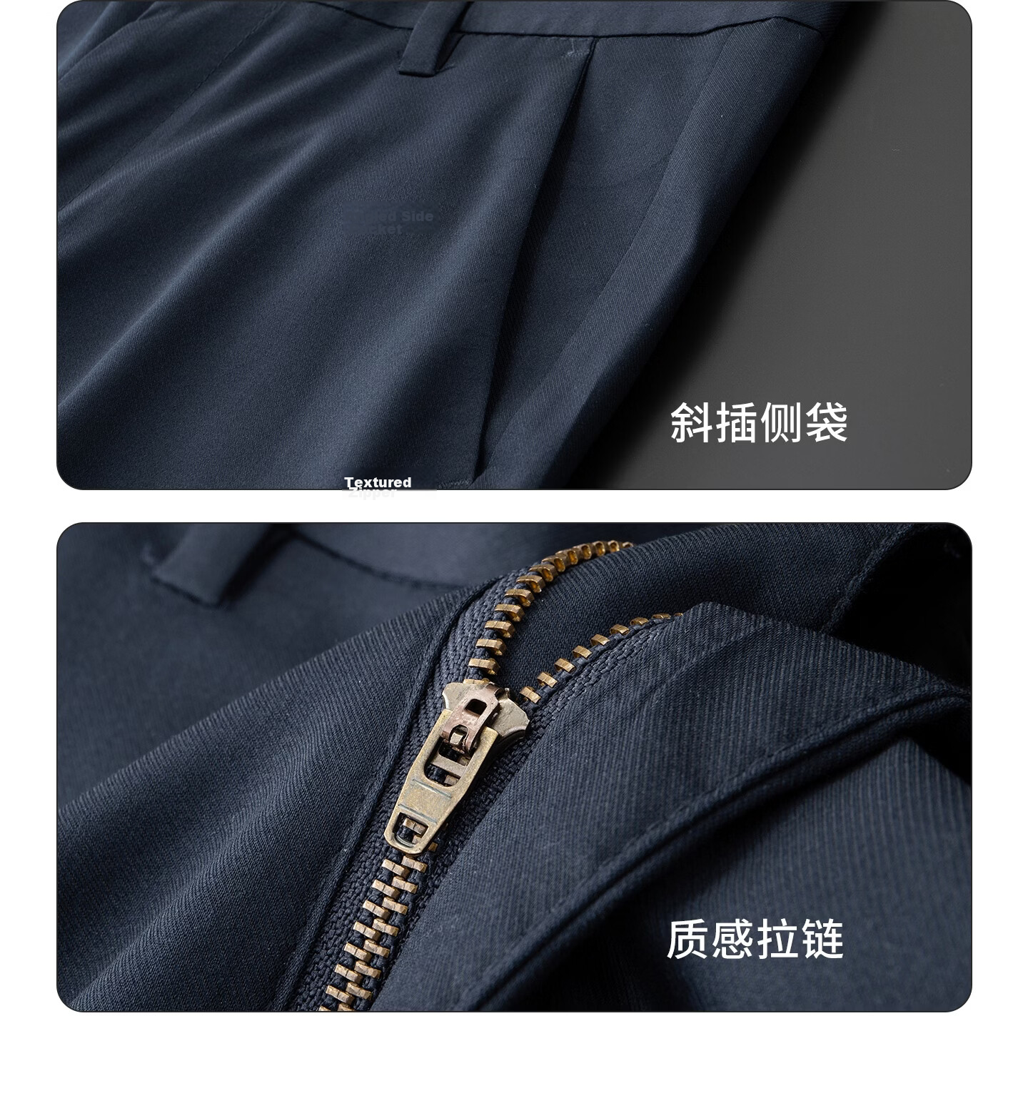 Antonio [Ice Silk & Instant Cooling] Summer Breathable Lightweight Men's Casual Pants Elastic Waist Versatile Straight Leg Trousers 4