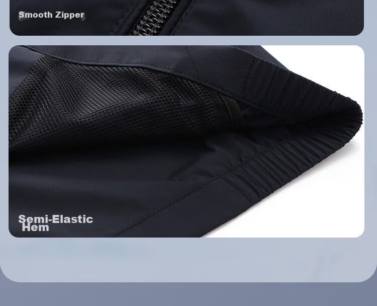YOUNGOR Business Commuter Spring New Men's Jacket Stand Collar Short Executive Jacket 424998P 10