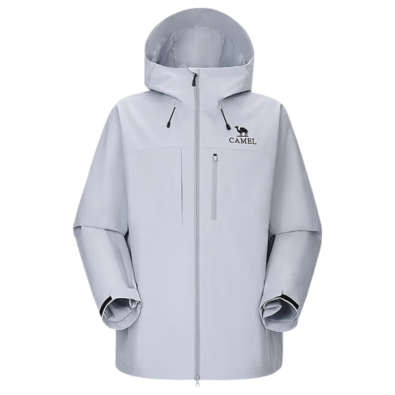 CAMEL Men's 2025 New Single-Layer Lightweight Windproof Hiking Mountaineering Jacket A35CA31272 L