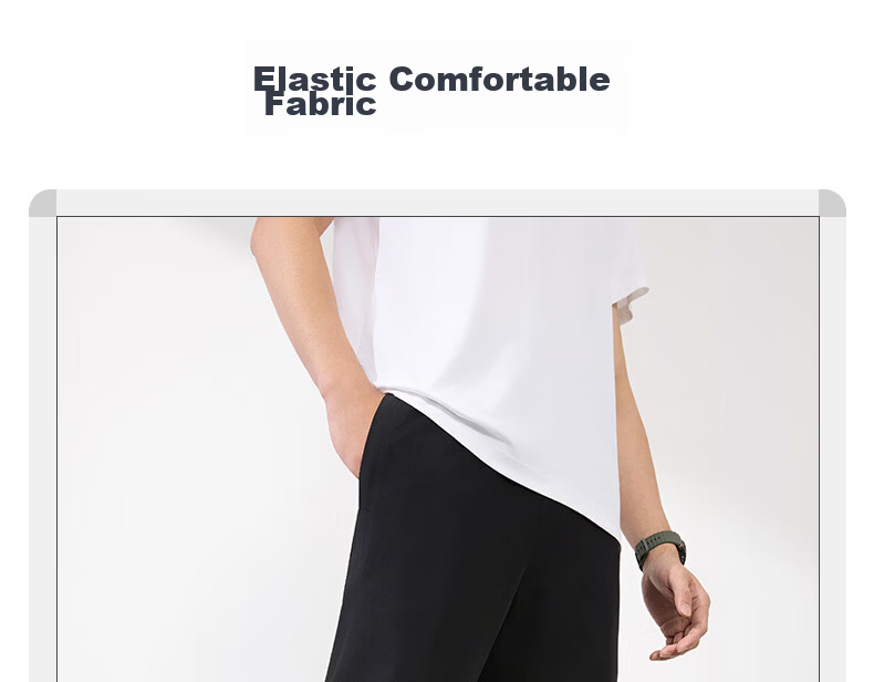 361° Men's Sports Pants Spring Summer Quick-Dry Running Casual Outdoor Cropped Loose Trousers 652624719-1 5
