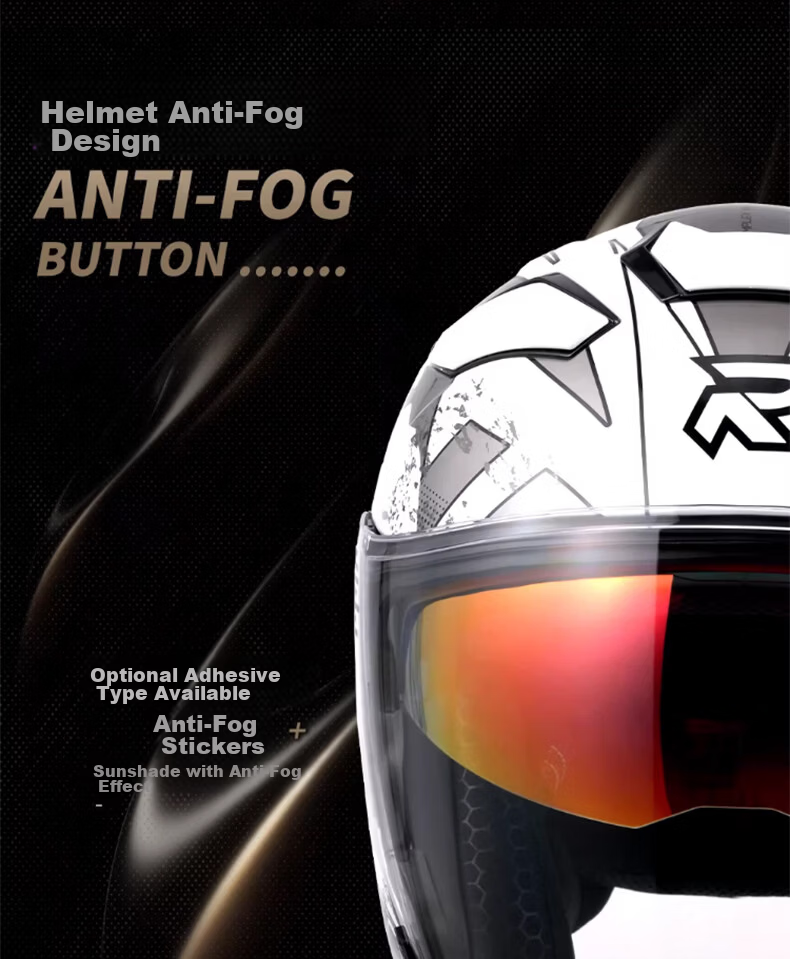 RSV Motorcycle Helmet 3/4 Open Face Electric Vehicle 3C Certified Half Helmet Unisex Four Seasons Safety Cap L 16