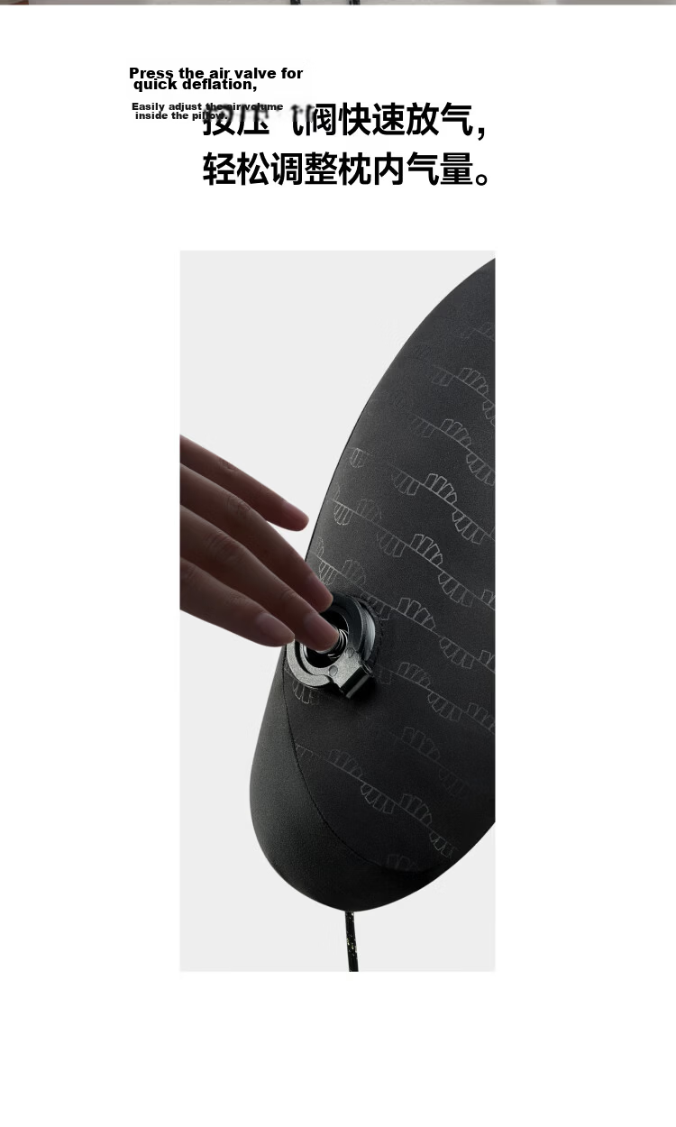 Beneunder Inflatable Pillow 2.0 Outdoor Travel U-Shaped Neck Support Portable Full Support Inflatable Pillow LC003 21