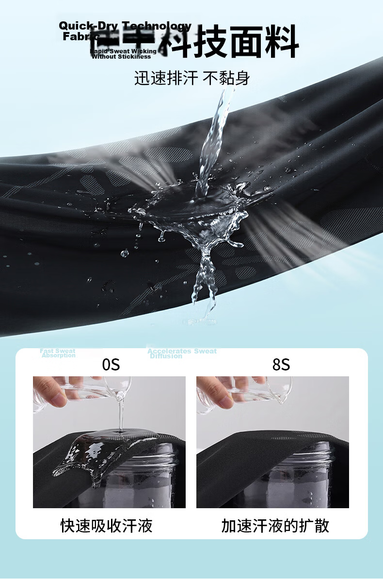 BURUITE Men's Swimwear Anti-Embarrassment Top Swimming Gear Youth Hot Spring Short Sleeve Tight T-Shirt Quick-Dry New Model 4