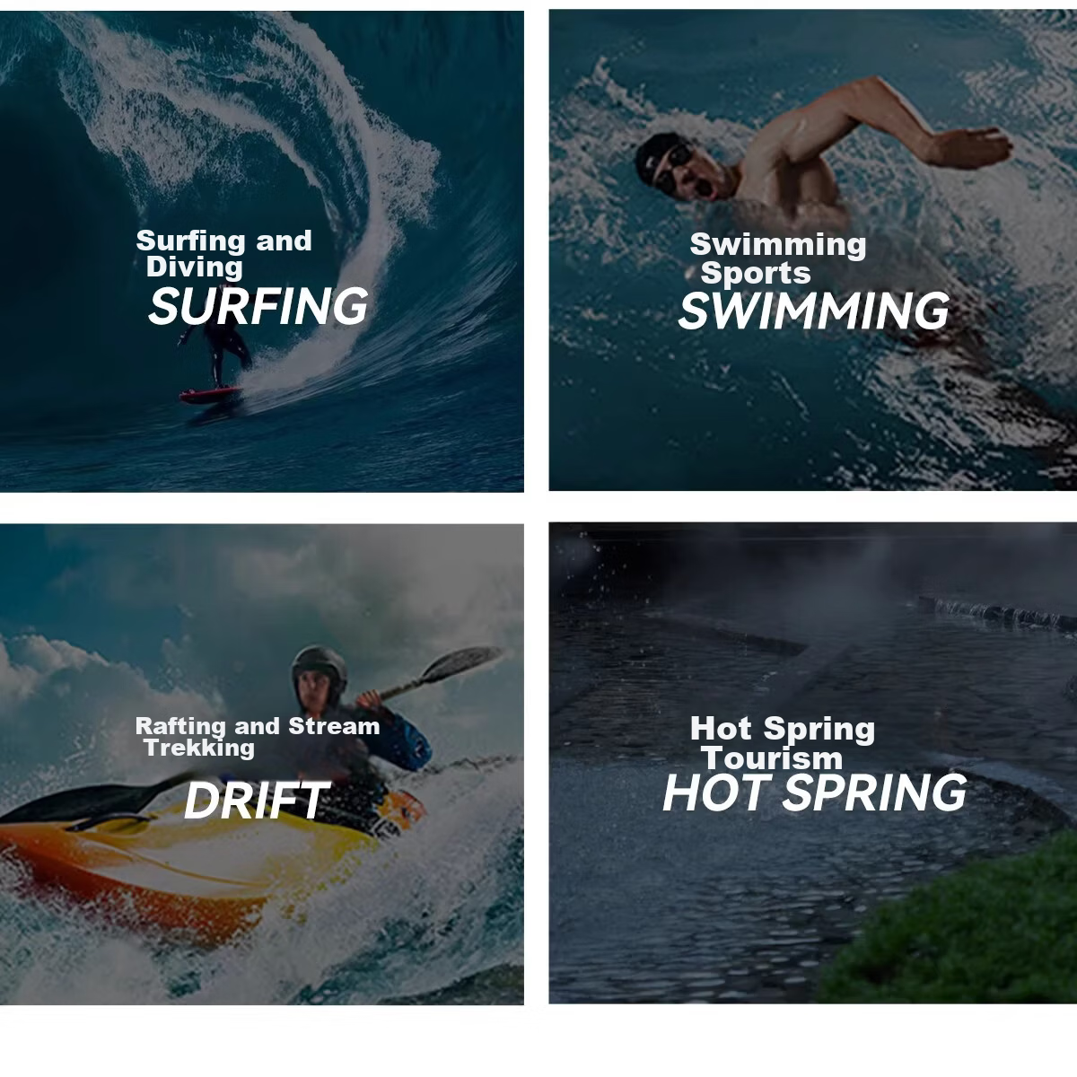 LI-NING Men's Snorkeling Jellyfish Suit Swimming Set Thermal Sunscreen Quick-Dry Long Sleeve Long Pants for Diving Surfing Hot Spring 14