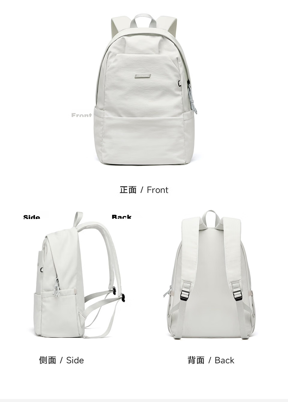 Hotwind Backpack School Bag Lightweight Travel Business Casual Luxury Laptop Bag for High School and College Students 17
