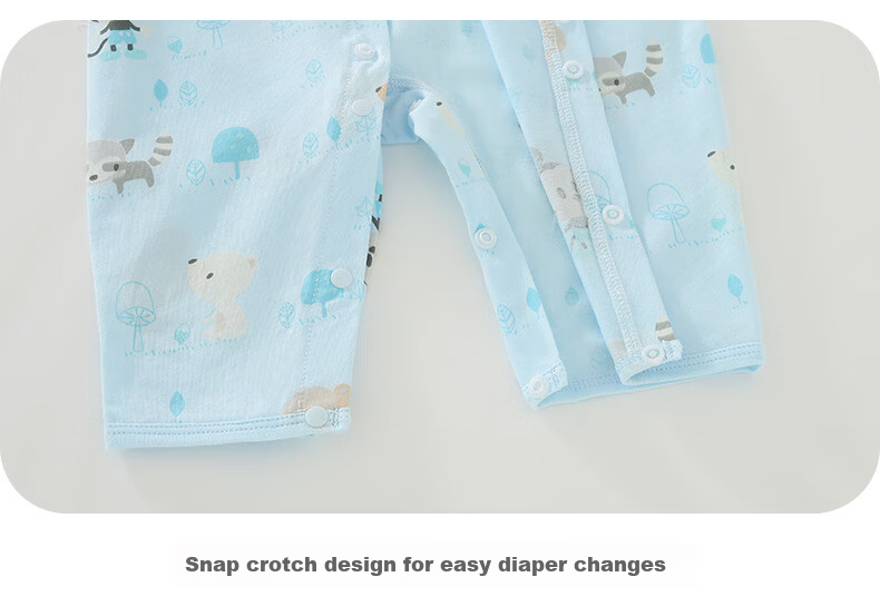 Disney 2-Piece Baby Summer Thin Newborn Romper Set A-Class Cotton Unisex Infant Crawling Pajamas 16