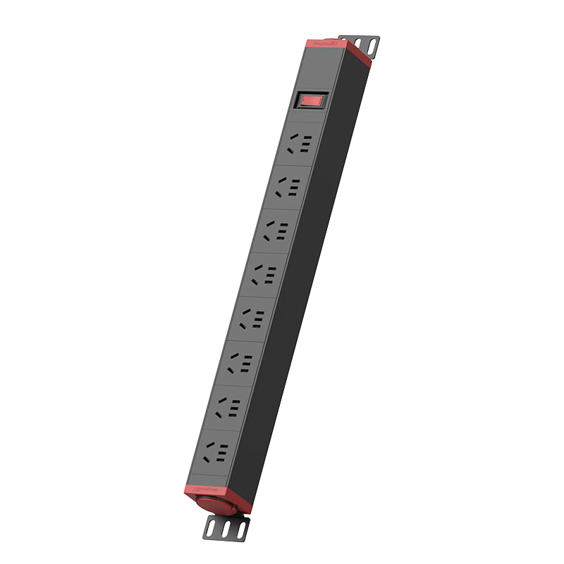 Lianggong Desktop Gaming Power Strip Socket 8-Outlet 5-Hole 2500W 10A Overload Switch Wireless