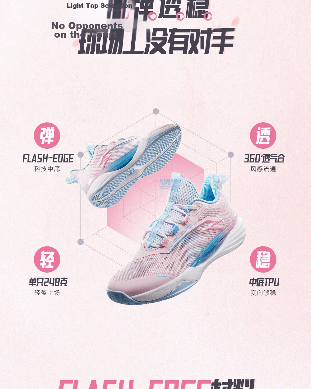 Anta Kids Boys Sports Shoes Big Kids 2026 Summer Mesh Breathable Performance Wind Tunnel Basketball Shoes A12621105 3