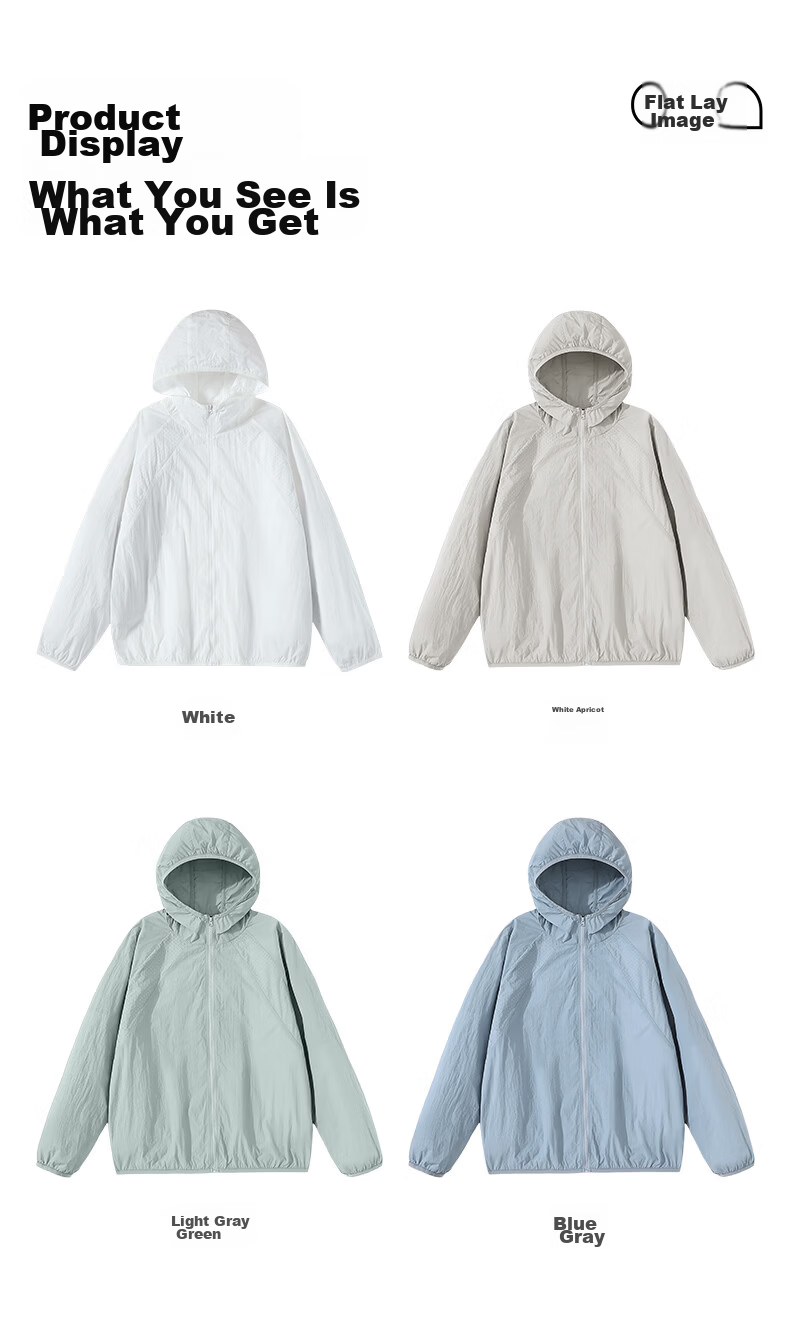JEEP SPIRIT New Outdoor Cooling Sun Protection Jacket Men's Summer Lightweight Breathable Fishing Outdoor Sun Protection Shirt Youth Top 8