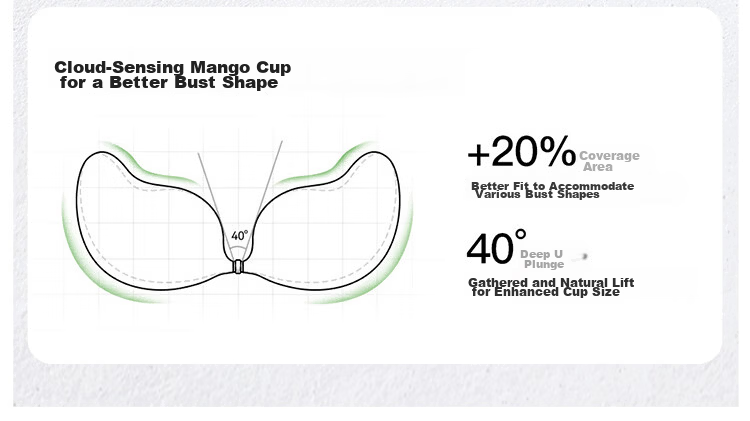 Bingxue Kapok Ultra-Thin Mango Cup Breast Lift Adhesive Bra Invisible No-Wire Push-Up Bra for Women Wedding Dress Nipple Covers Summer 13