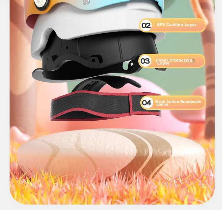 AD3C Certified Electric Bike Kids Helmet for Boys and Girls Ages 3-12, Four Seasons Safety Helmet with Ear Protection, Summer and Winter Half Helmet, Model 808 Pink 12