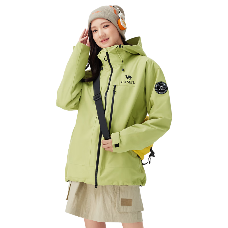 CAMEL [Wang Junkai Edition] Women's King Kai Armor Z Series 3-in-1 Unisex New Outdoor Jacket
