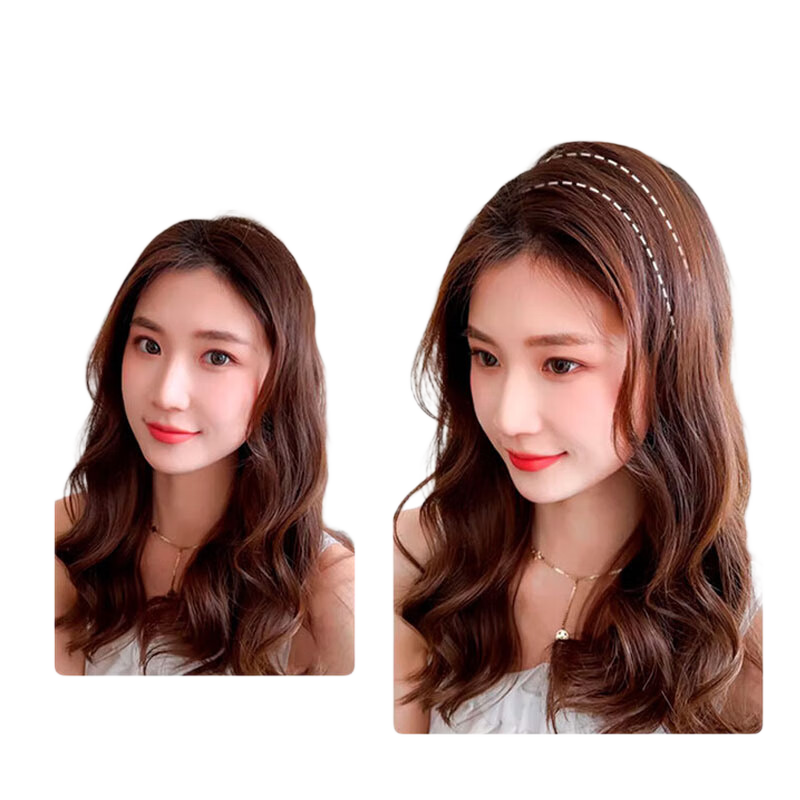 LiQing High Crown Hair Volumizer [4 Pieces] Invisible Hair Padding Clips Root Clips Hair Accessories Bangs