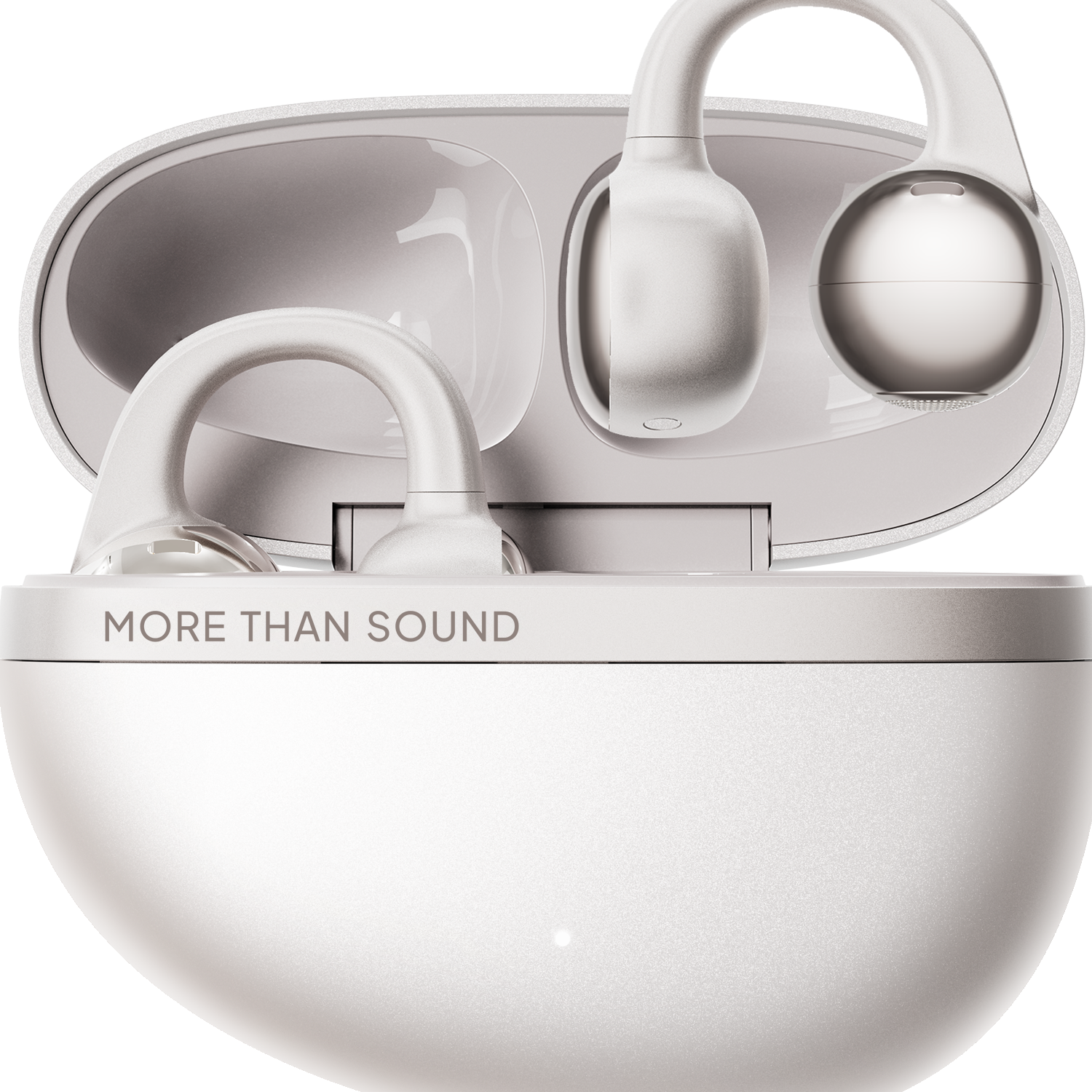 Edifier Auro Clip Clip-on Bluetooth Earphones AI Translation Earbuds Comfortable Secure Fit 35H Long Battery Life Bluetooth V6.1 Pearl White