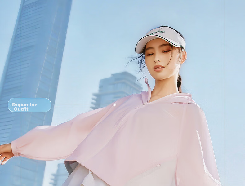 Meilicheng Unisex Loose Slimming Casual Versatile Classic Puff Sunscreen Jacket M651WFS021 3