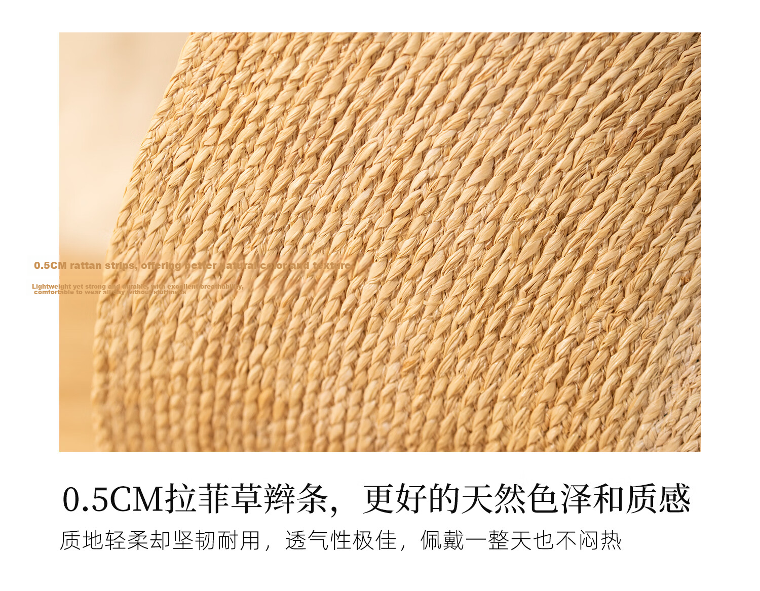 FANCET Women's Summer Straw Hat Elegant French Raffia Wide Brim UV Protection Sun Hat Beach Vacation Sunshade Hat 47
