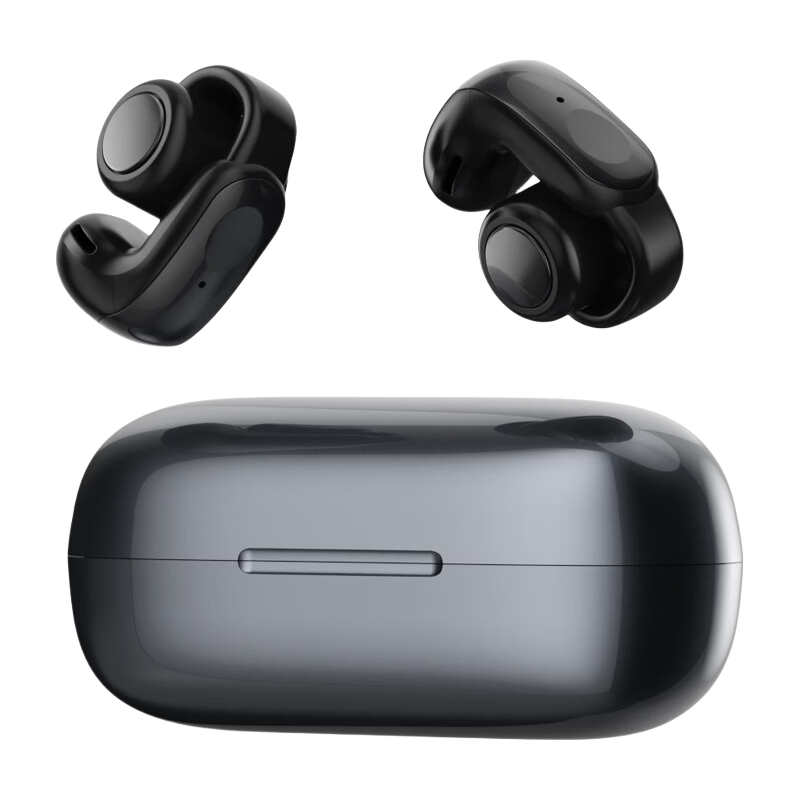 Zhiguozhe [2026 Latest Model | Berlin Sound] Bluetooth Earclip Bone Conduction Wireless Open-Ear Sports Running Headphones Noise Cancelling Long Battery Life