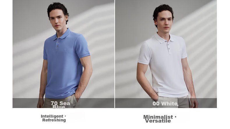 G2000 Pique Comfortable Skin-Friendly Spring Summer Men's Printed Logo Polo Shirt Dark Blue 2XL 25