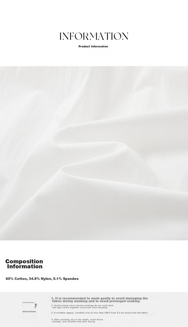 Demana Urban White Moonlight Summer Elegant Pleated V-Neck Cotton Nylon Stretch Loose Slim Shirt for Women Premium Feel 12