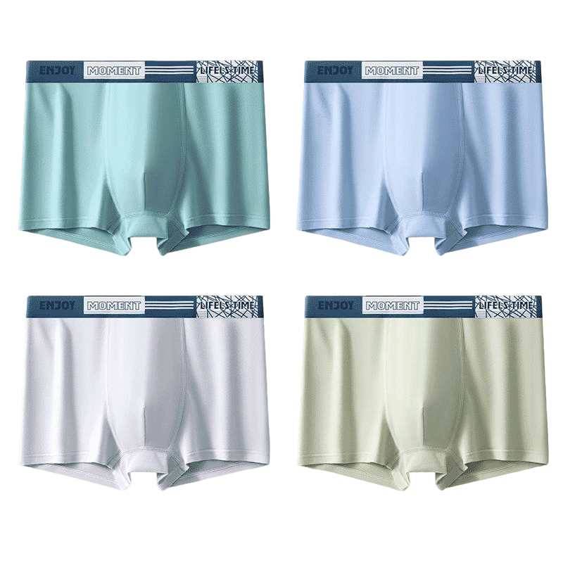 Hodo Youth Pure Cotton Antibacterial Breathable Boys Underwear 7A Antibacterial Crotch Developmental Age 12-16 Years Old Big Kids 170