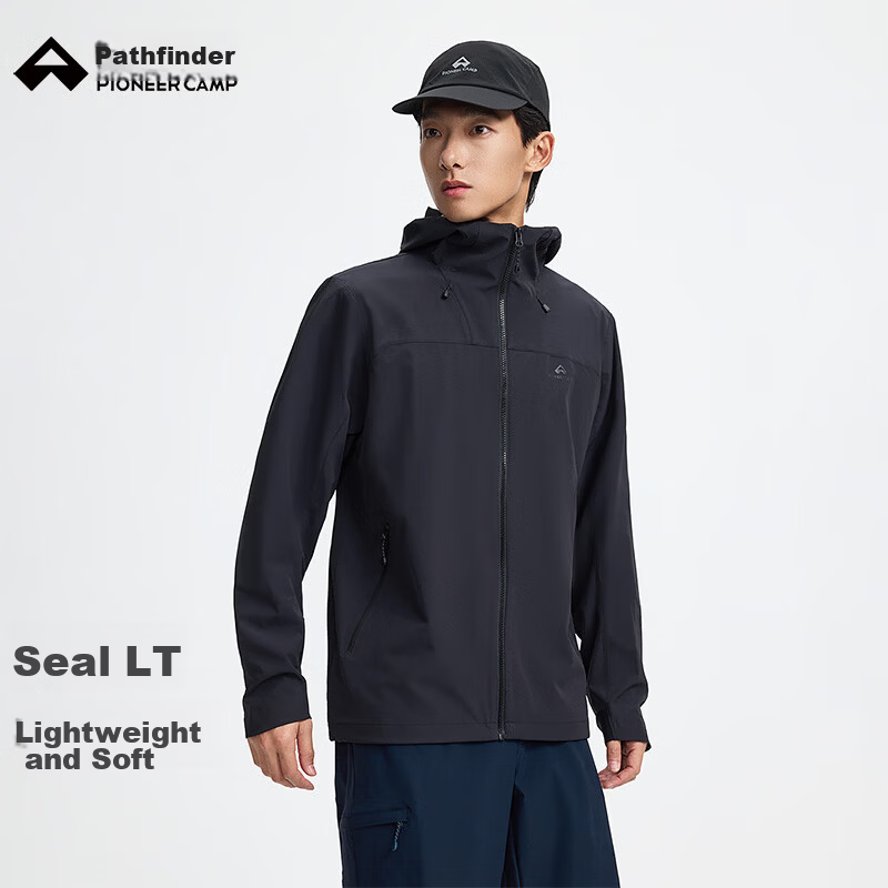 Toread Seals LT Men's Lightweight Breathable Softshell Jacket Casual Outdoor Sports Durable Hooded Coat