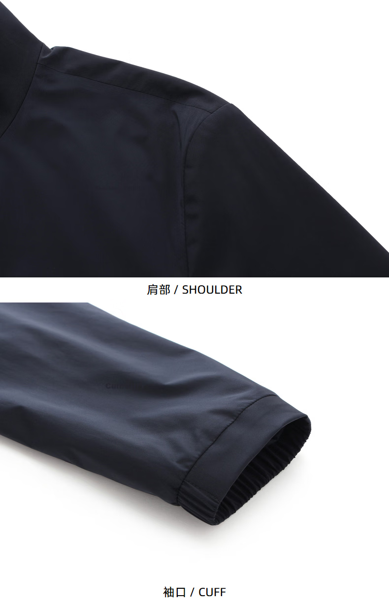 YOUNGOR 26 Spring New Business Stand Collar Short Executive Jacket Navy Blue M 170/92A 9