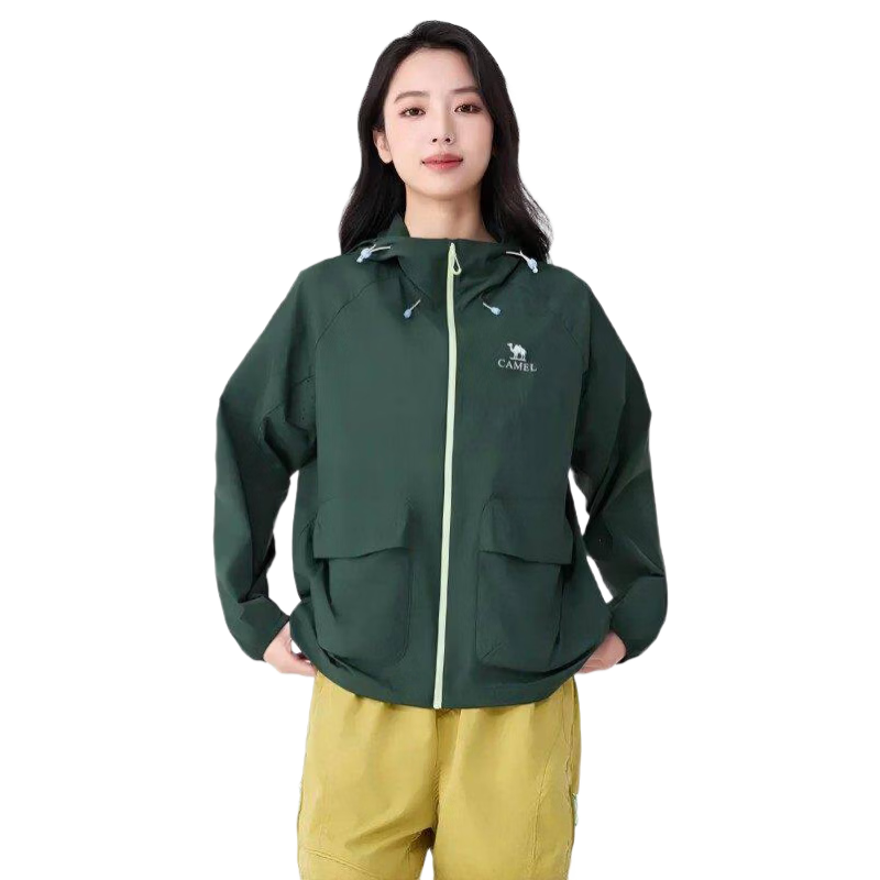 Camel Muguang ZERO Women's Outdoor Sun Protection Jacket 2026 Spring New Water-Repellent Breathable Sunproof Coat Unisex
