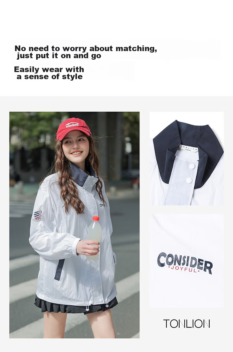 TonLion 2026 New Summer Women's Short Jacket Casual Loose Korean Style Early Spring Coat 2