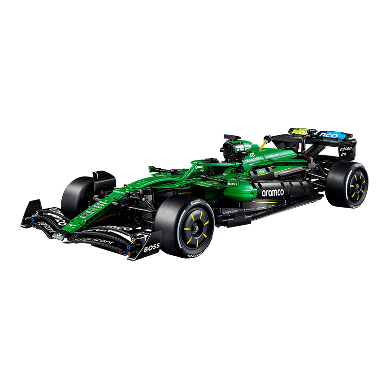 LEGO Technic 42240 Aston Martin F1 Race Car, Toy for Boys And Girls, Qixi Valentine's Day Gift