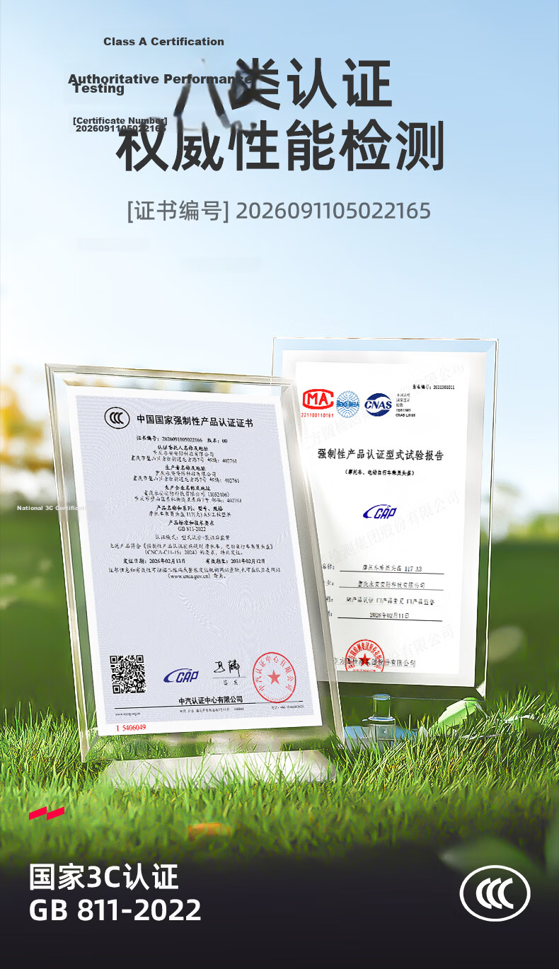 YUANBANG Helmet Electric Vehicle 3C Certified New National Standard Class A Electric Motorcycle Half Helmet Unisex Summer Breathable Safety Helmet Four Seasons Universal Off-White with Ventilation Len 4