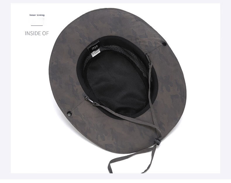 JEEP Men's Lightweight Breathable Summer Sun Hat Unisex Casual Outdoor Sports Cycling Sun Protection Bucket Hat 10