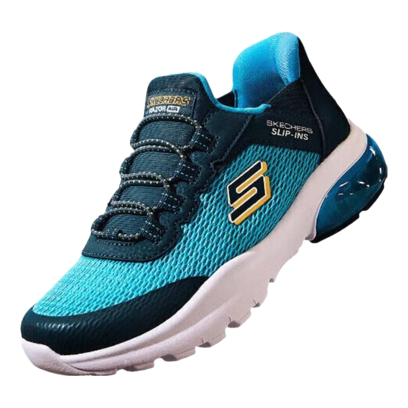 Skechers Kids' Slip-On Sneakers, Fashionable Casual Shoes for Boys, Breathable Sports Shoes for Spring And Autumn, Model 403834L