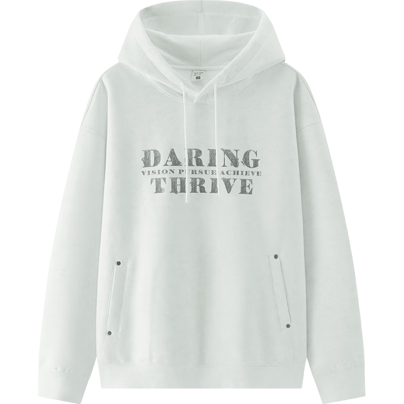 Semir Men's Spring Letter Print Hoodie Loose Pullover Sweatshirt 2026 101126116108