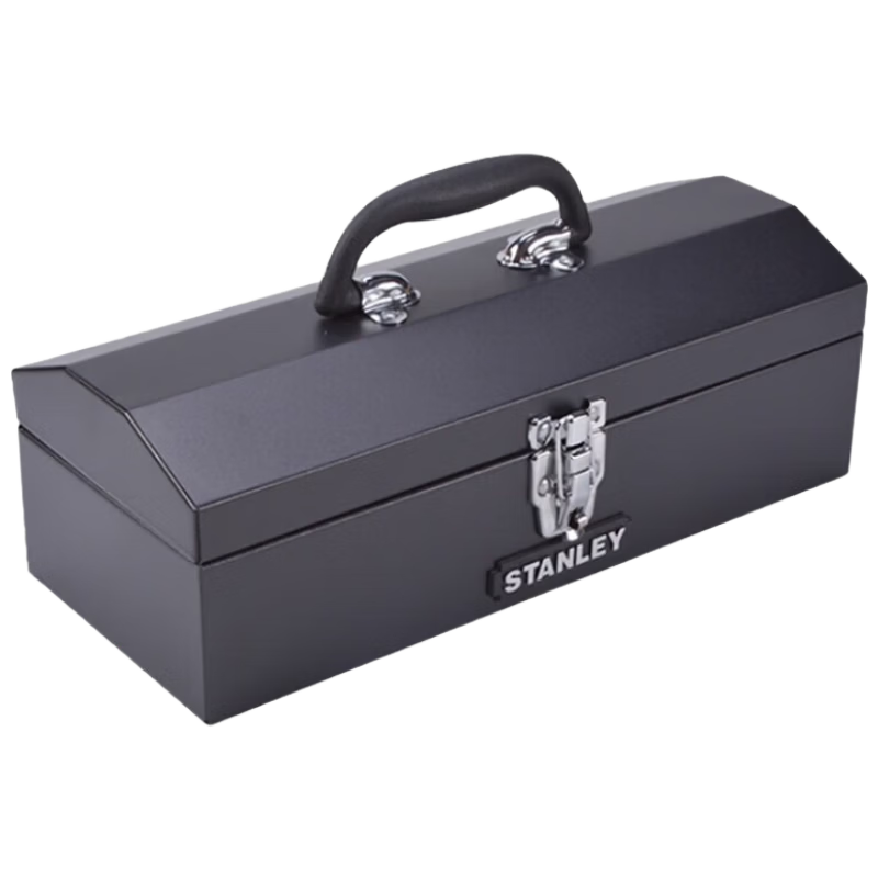 STANLEY 14-Inch Metal Toolbox Hand Carry Tool Case 93-543-23