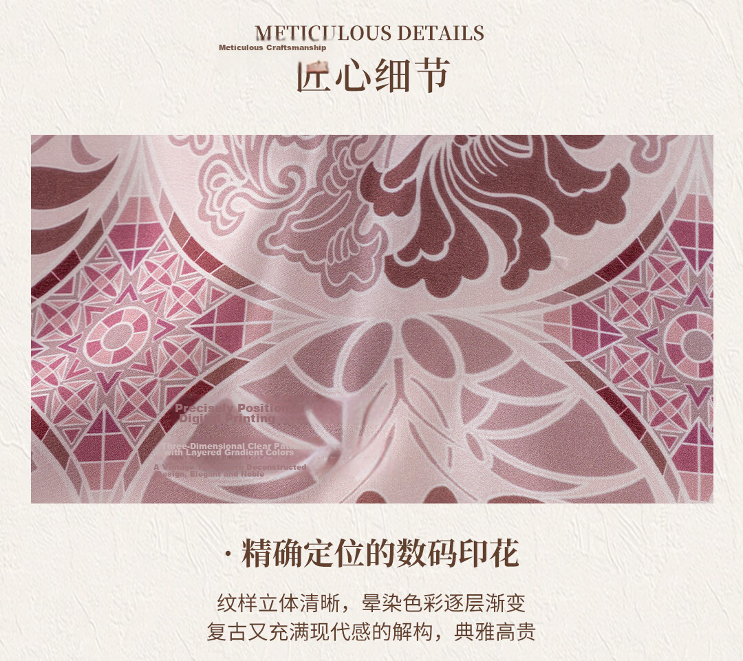 Shanghai Story 100% Mulberry Silk Printed Small Square Scarf Gift for Elders, Mom, and Girlfriend 21