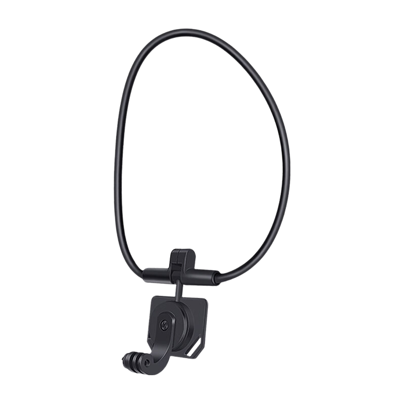 Qiye Neck Strap Mount Compatible with Insta360 GO3 Thumb Camera Go 3s Action Camera Go3s Mount for Cycling, Bicycle, Motorcycle, First-Person View Fishing Lure