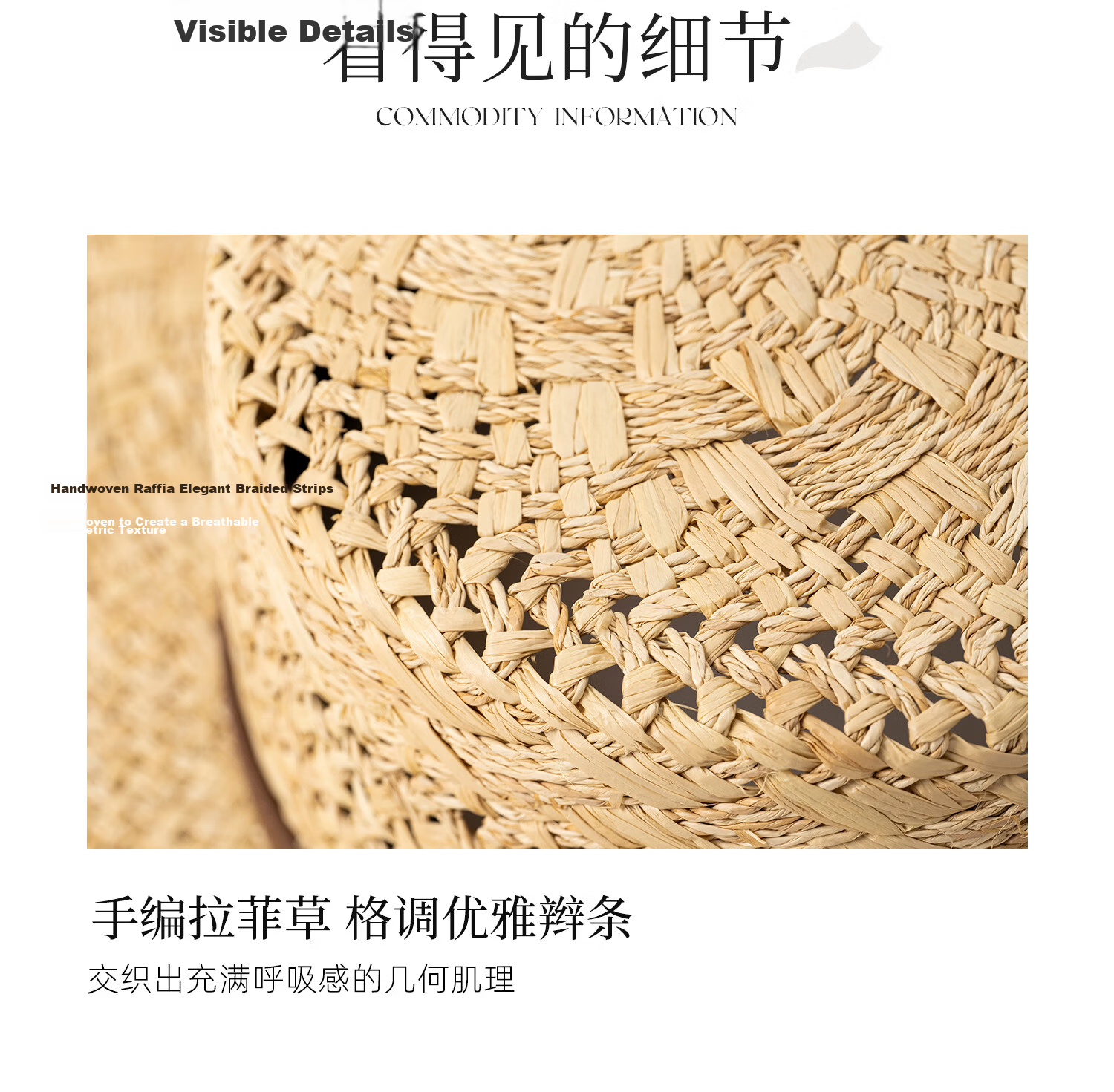 FANCET Hand-Crocheted Raffia Flat Top Summer Women's Hollow Breathable Straw Hat British Vintage High Crown Sun Hat 23