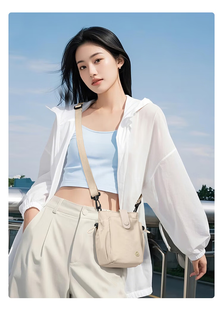 GOLF Fashion Crossbody Bag for Women Casual Shoulder Bag Sports Cycling Phone iPad Bag Water Bottle Drawstring Small Sling Bag Water-Resistant 11