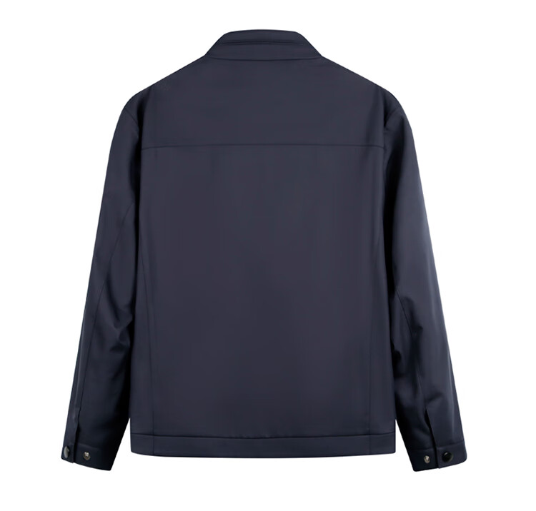 Caizi Men's Stand Collar Jacket Autumn Winter 2025 New Graphene Warm Fabric Embroidered Simple Business Casual Windproof 9