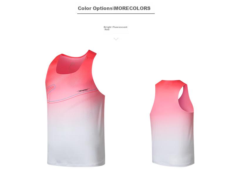 Erke Feihong Quick-Dry Racing Sports Running Vest Men's Summer New Moisture-Wicking Sleeveless Shirt 16