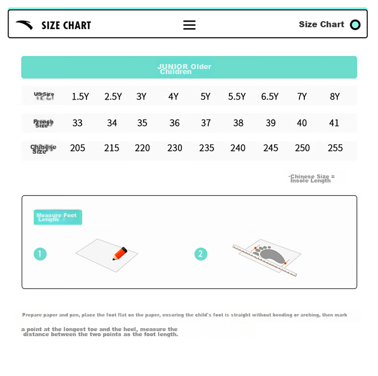 Anta Kids Boys Windrunner Running Shoes 2026 Large Kids Student Campus Sports Shoes A12545567H 15